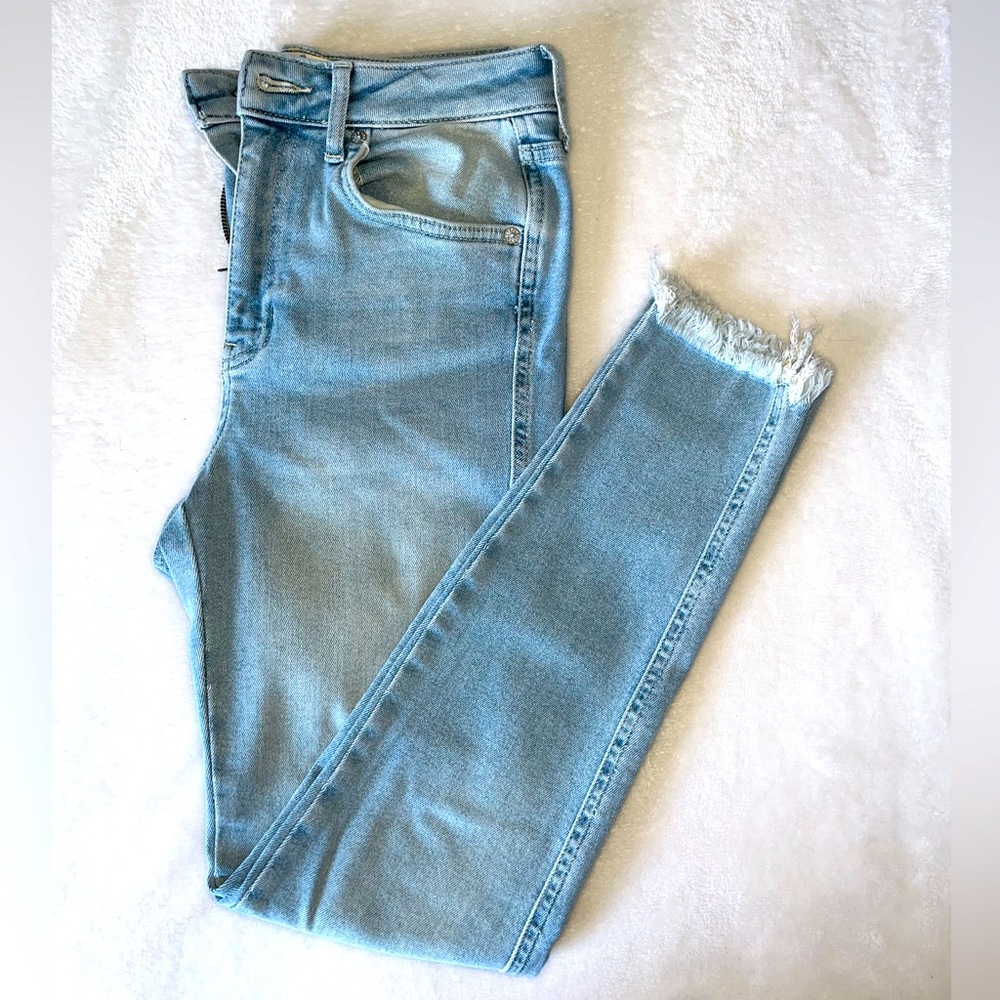 Free People High Rise Jegging Skinny Jeans